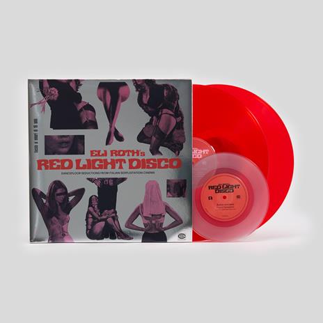 Eli Roth's Red Light Disco. Dancefloor seductions from Italian sexploitation cinema (1969-1981) (Deluxe Edition: 2 LP + 45 giri) - Vinile LP + Vinile 7"