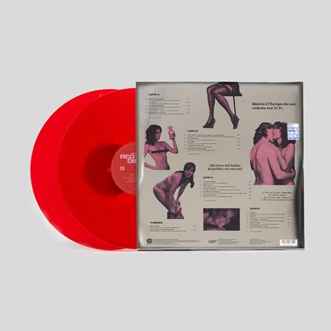 Eli Roth's Red Light Disco. Dancefloor seductions from Italian sexploitation cinema (1969-1981) (Deluxe Edition: 2 LP + 45 giri) - Vinile LP + Vinile 7" - 2