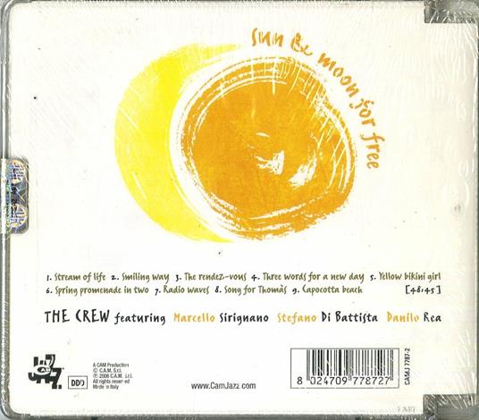 Sun & Moon for Free - CD Audio di Crew - 2