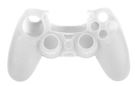 Protezione in silicone per Controller PS4 Bianco