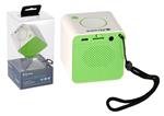 Mini Speaker Cubo Bluetooth+MP3 Verde