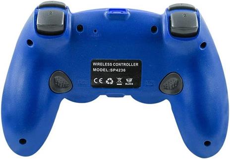 Xtreme Wireless BT Controller Nero 3,5 mm Gamepad Analogico/Digitale PlayStation 4 - 3