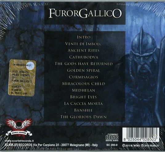 Furor Gallico - CD Audio di Furor Gallico - 2