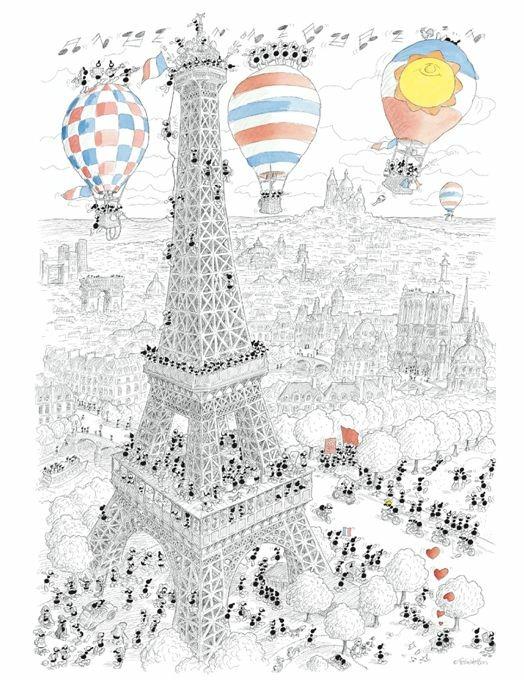 Puzzle Formiche 1080 pezzi. Parigi