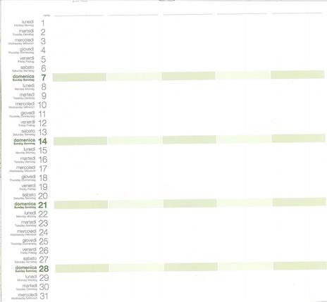 Calendario Akena 2024, Dolomiti Famiglia - 30 x 30 cm - 3