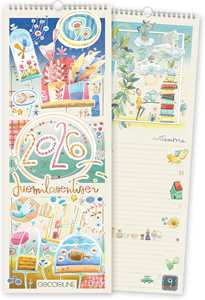 Cartoleria GO: CALENDARIO SPIRALE Goccioline 2026 Akena