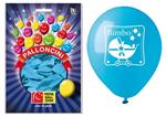 Palloncino Medium Battesimo Bimbo. 16 Pz