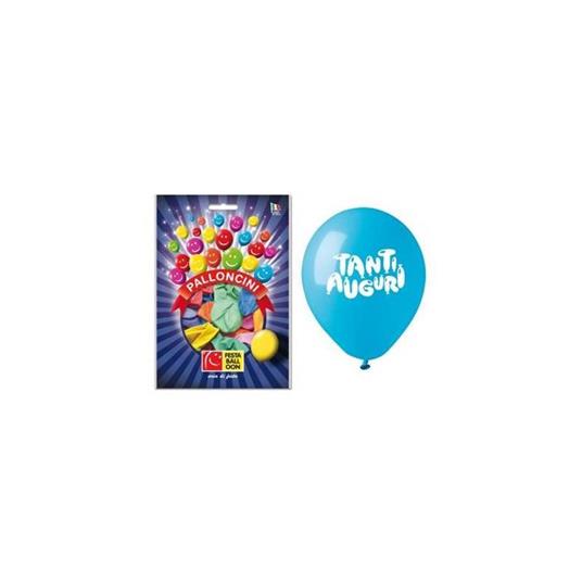 Palloncino Medium Tanti Auguri (16 Pz) - 2