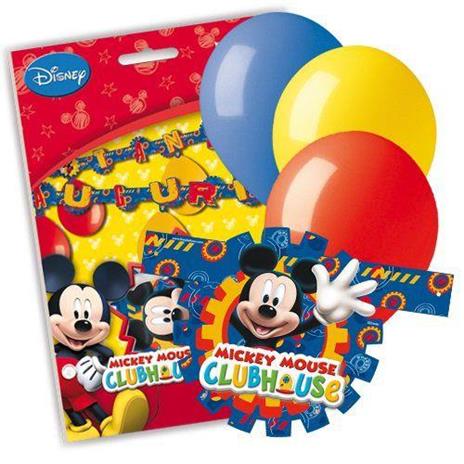 Kit Festone con 6 Palloncini Casa Di Topolino