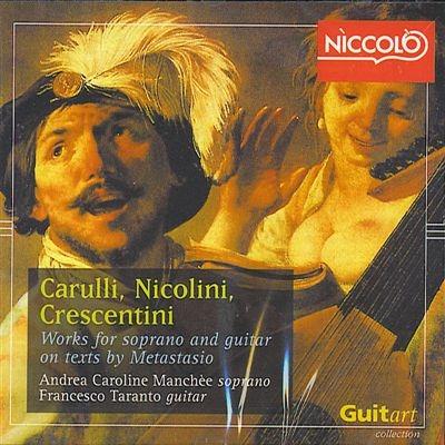 Metastasio - CD Audio di Giuseppe Nicolini,Andrea Caroline Manchée