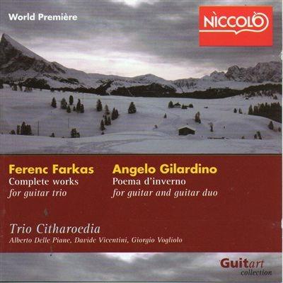Citharoedia Strigoniensis - CD Audio di Ferenc Farkas,Angelo Gilardino,Trio Citharoedia