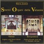 Storici organi della Valsesia. Rassa, Borgosesia - CD Audio di Mario Duella