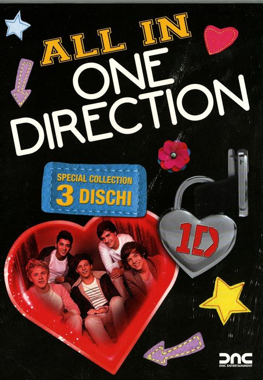 One Direction (3 DVD) - DVD di One Direction