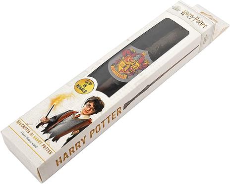 Ciao- Bacchetta Harry Potter (30cm) con Stemma Gryffindor in Scatola Clip Unisex, Marrone, 20192 - 2
