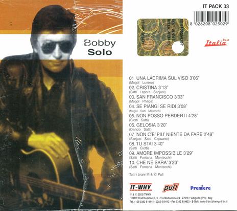 Bobby Solo - CD Audio di Bobby Solo - 2