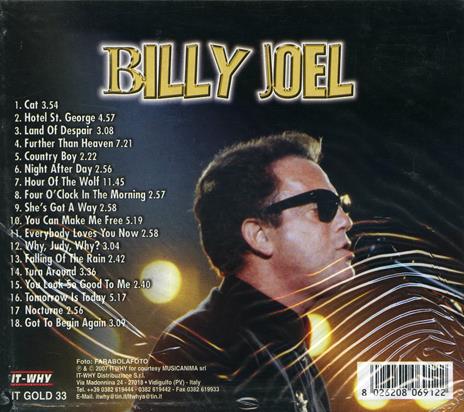 Billy Joel - CD Audio di Billy Joel - 2