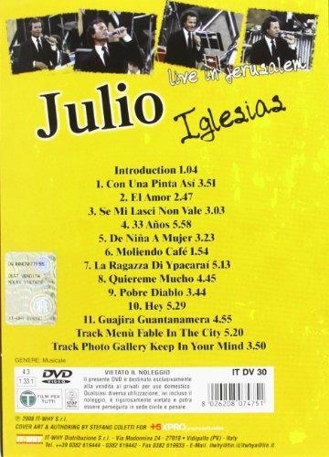 Julio Iglesias. Live In Jerusalem (DVD) - DVD di Julio Iglesias - 2
