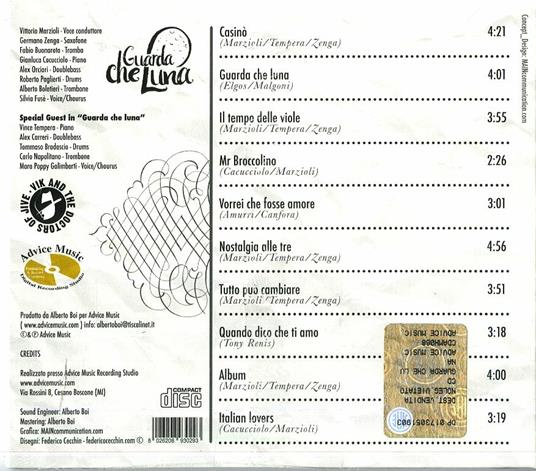 Guarda che luna - CD Audio di Vik and the Doctors of Jive - 2