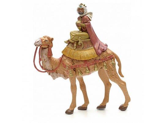 Baldassarre Re Magio Cosa Porta Re Magio Baldassarre A Cammello 19Cm Statuetta In Resina Per Pre
