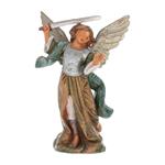 Arcangelo Michele 12cm In Resina Fontanini Statuina Presepe