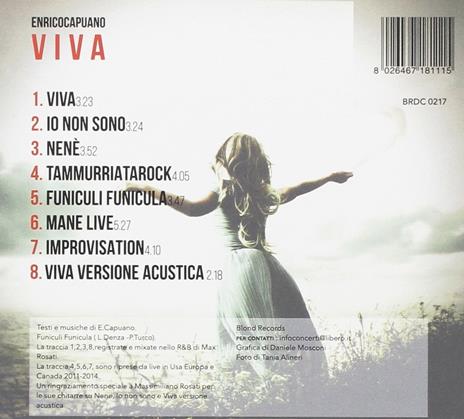 Viva - CD Audio di Enrico Capuano - 2