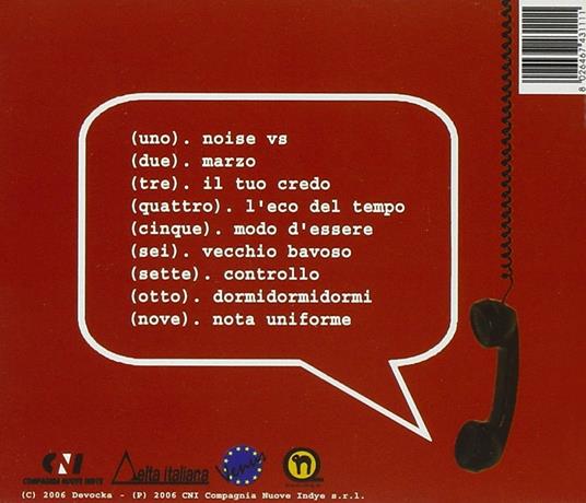 Non sento quasi più - CD Audio di Devocka - 2