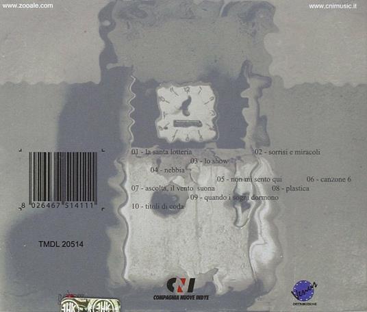 10 Canzoni Quasi Finite - CD Audio di Ale - 2