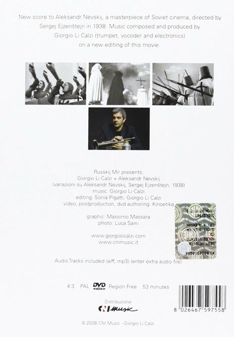 Alexander Nevskij. Aleksandr Nevskij di Sergej M. Ejzenstejn - DVD - 2