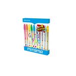 Penne mini gel glitter e fluo mitama pz 10