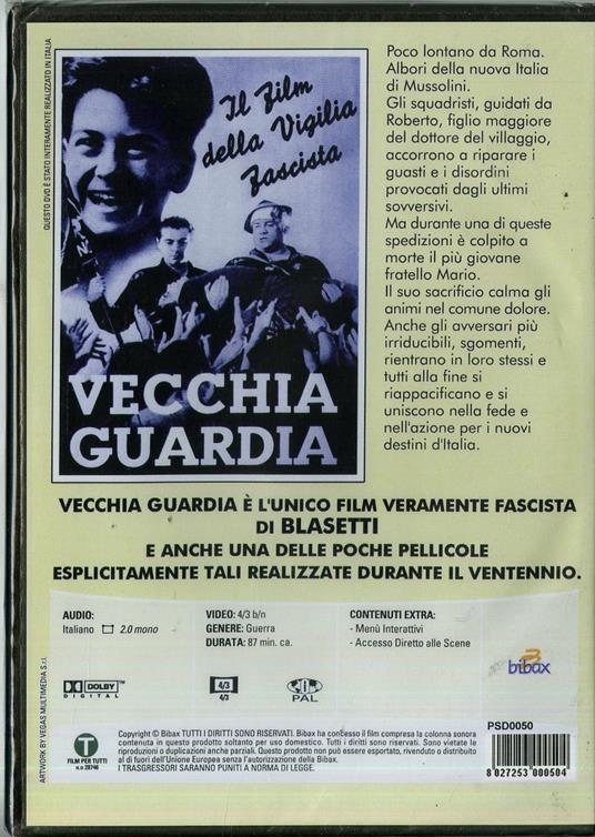 Vecchia guardia di Alessandro Blasetti - DVD - 2