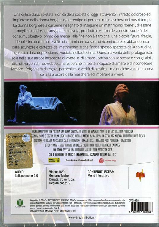 Una donna spezzata di Rodolfo Martinelli - DVD - 2