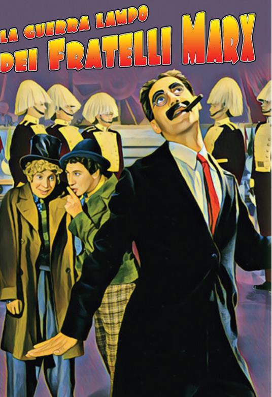 La guerra lampo dei fratelli Marx (DVD) di Leo Mccarey - DVD