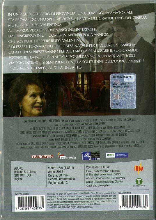 Rudy Valentino (DVD) di Nico Cirasola - DVD - 2