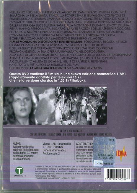 La bella maledetta (DVD) di Leni Riefenstahl - DVD - 2