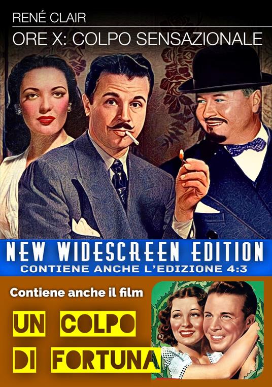 Ore X: Colpo sensazionale - Un colpo di fortuna (DVD) di René Clair,Preston Sturges - DVD