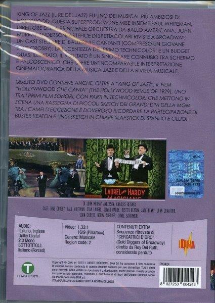 Il re del Jazz - Hollywood che canta (DVD) di John Murray Anderson,Charles Reisner - DVD - 2