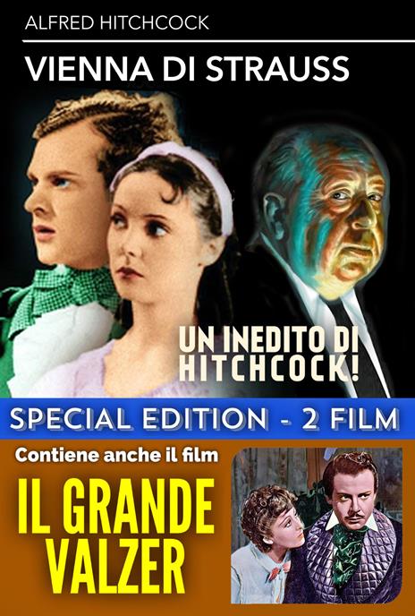 Vienna di Strauss - Il grande valzer (DVD) di Julien Duvivier,Alfred Hitchcock - DVD