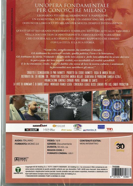 4 giganti a Milano di Andrea Bellati - DVD - 2