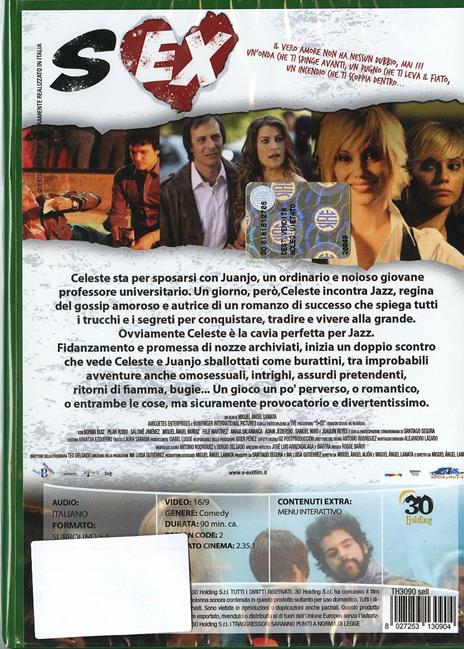 Sex di Miguel Ángel Lamata - DVD - 2