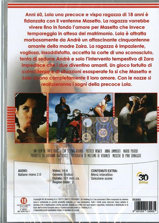 Monella di Tinto Brass - DVD - 2