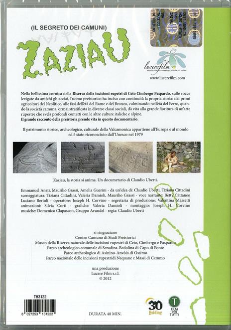Zaziau di Claudio Uberti - DVD - 2