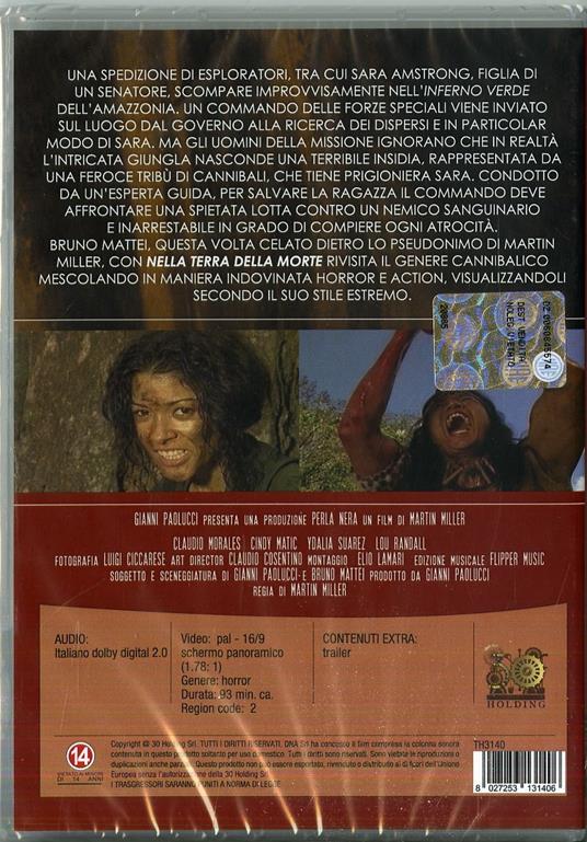 Nella terra dei cannibali (DVD) di Bruno Mattei - DVD - 2