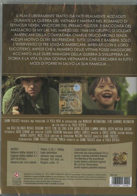 My Lai Four. Soldati senza onore (DVD) di Paolo Bertola - DVD - 2