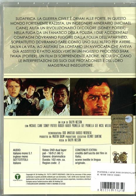 Il seme dell'odio (DVD) di Ralph Nelson - DVD - 2