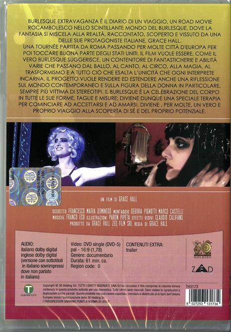 Burlesque Extravaganza (DVD) di Grace Hall - DVD - 2