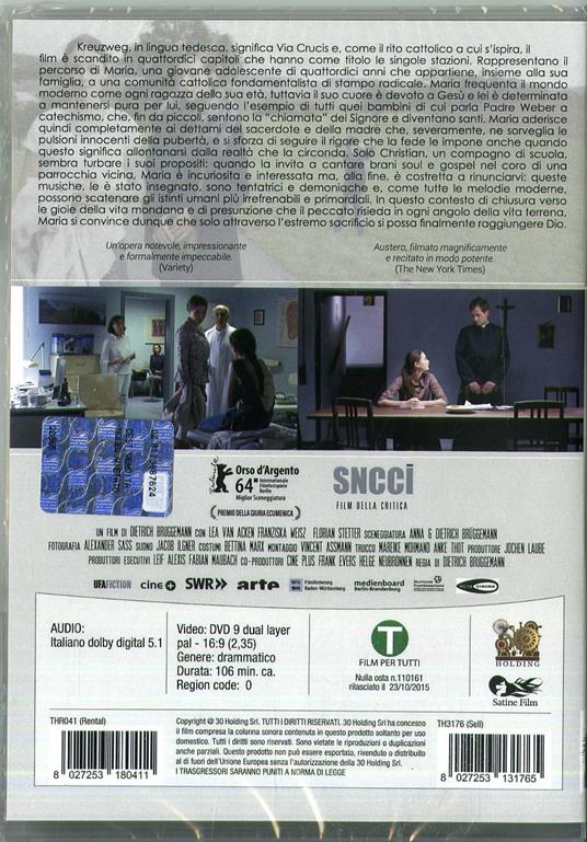 Kreuzweg. Le stazioni della fede (DVD) di Dietrich Bruggemann - DVD - 3