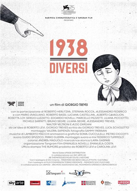 1938. Diversi (DVD) di Alessandro Federico,Roberto Herlitzka,Stefania Rocca - DVD