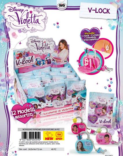 Violetta. V-Lock. Bustina