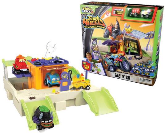 Trash Pack Wheels Playset