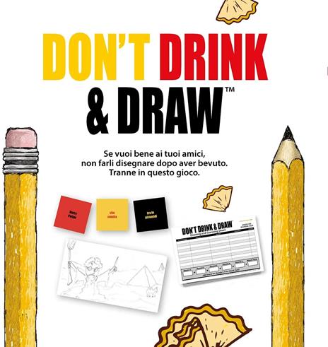 Don't Drink and Draw. Gioco da tavolo - 3